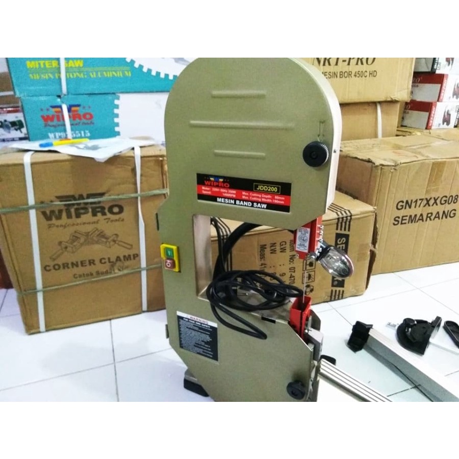 Jual Band Saw Wipro Jdd 200 Mesin Gergaji Bandsaw Jdd200 Tebal Potong ...