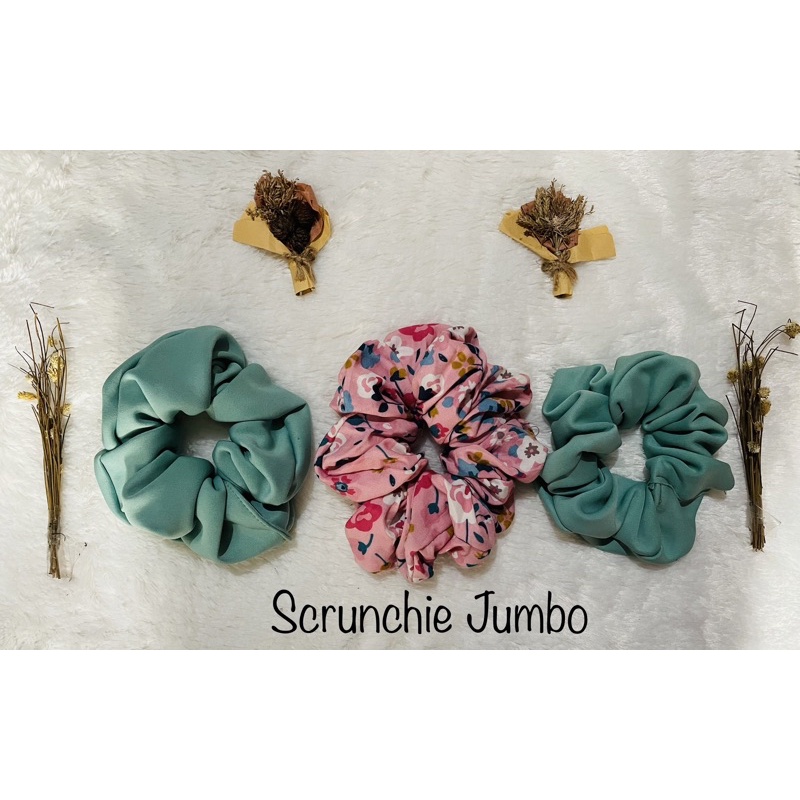 Cepol hijab / Ikat Rambut Jumbo / Scrunchie Jumbo