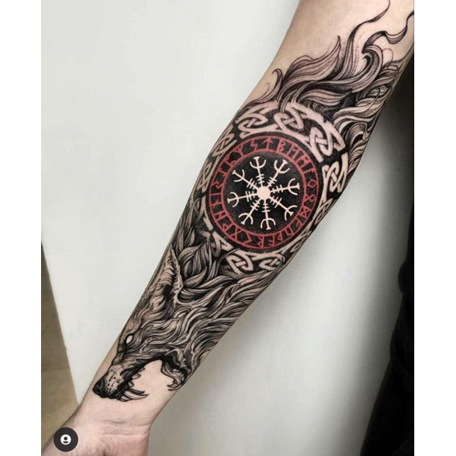 Zaril Premium Tato Temporer Bisa Menyala Kena Cahaya - Tato Temporary - Tatto Tangan Lengan Panjang 
