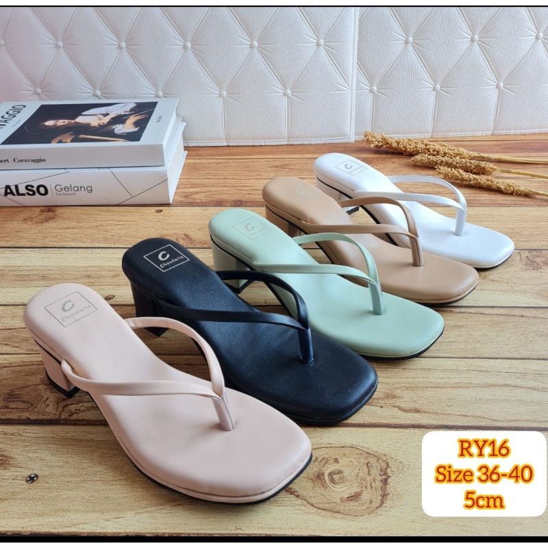 ABBUSHOES RY 16 sendal hak tahu jepit fitriya. 5cm
