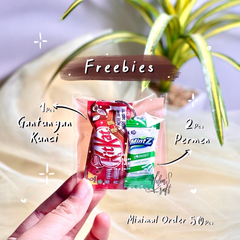 

[MIN 50pcs] Paket FREEBIES