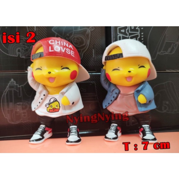 

Murah Pokemon Figure Pikachu Casual Set Termurah Jual Kue Toppers Cake 2