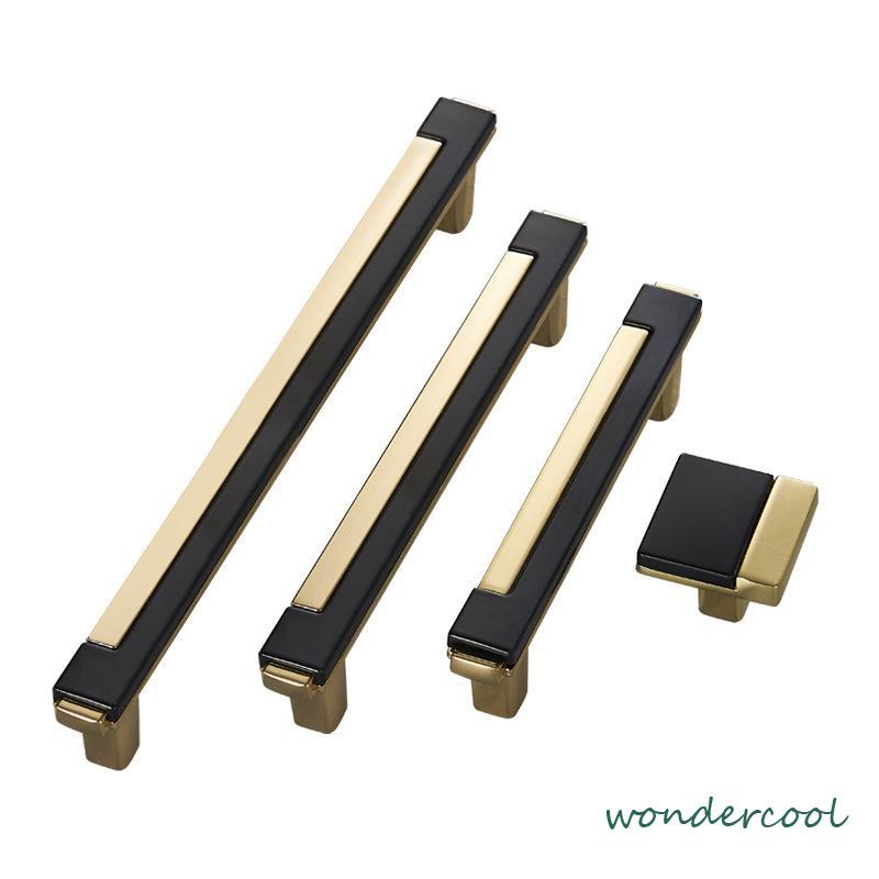 Knob Laci Dan Pegangan Pegangan Kabinet Fashion Gagang Lemari Pakaian Paduan Seng Pegangan Pintu Kabinet-Won