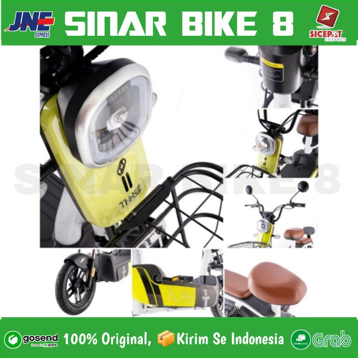 Sepeda Listrik Electric E-Bike ION THREE BY ELEMENT 350 Watt