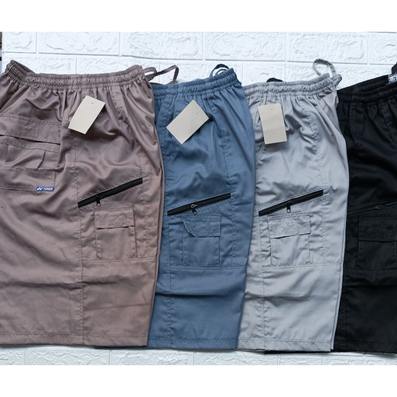 CELANA PENDEK SUPER JUMBO 3 XL/KOLOR SUPER JUMBO BAHAN DRIL JOVA MUAT BB 100 KL