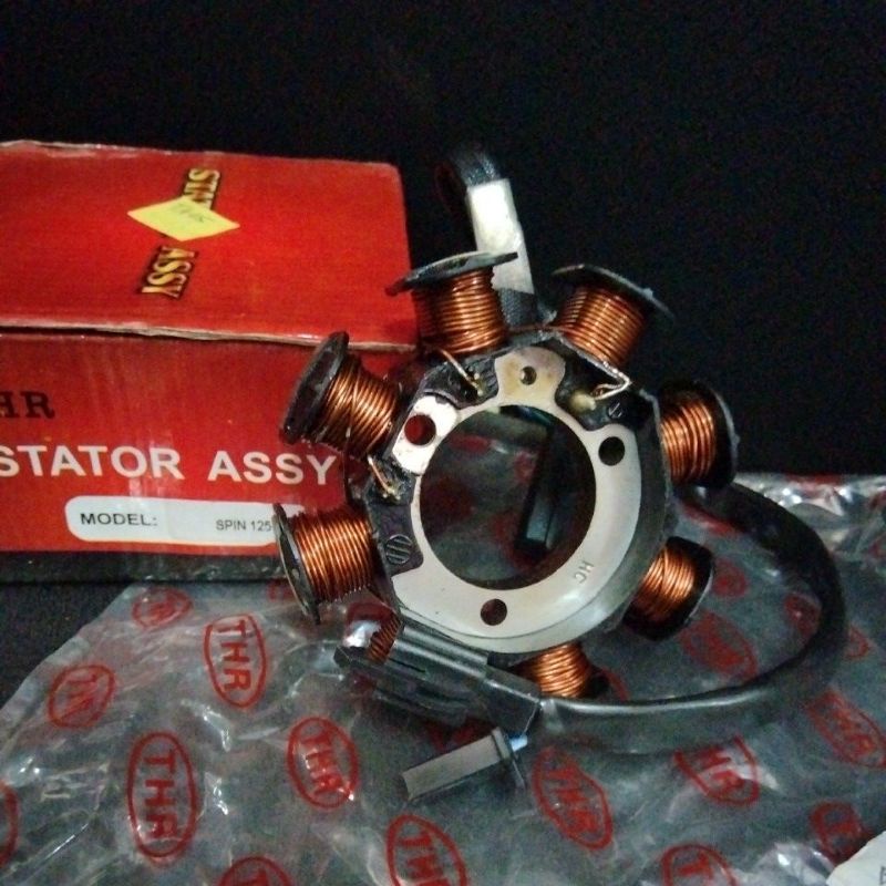 Stator spul spull spol spool SPIN 125 Sepul Assy Motor Suzuki SPIN125 SKYWAVE Set