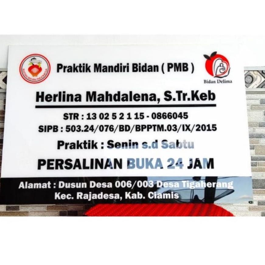 

➱nc Pasti Murah✾ Akrilik papan praktek Apoteker, Dokter, Bidan , Akrilik papan praktek Dokter Free Packing_SIAP PAKAI 42 ❇