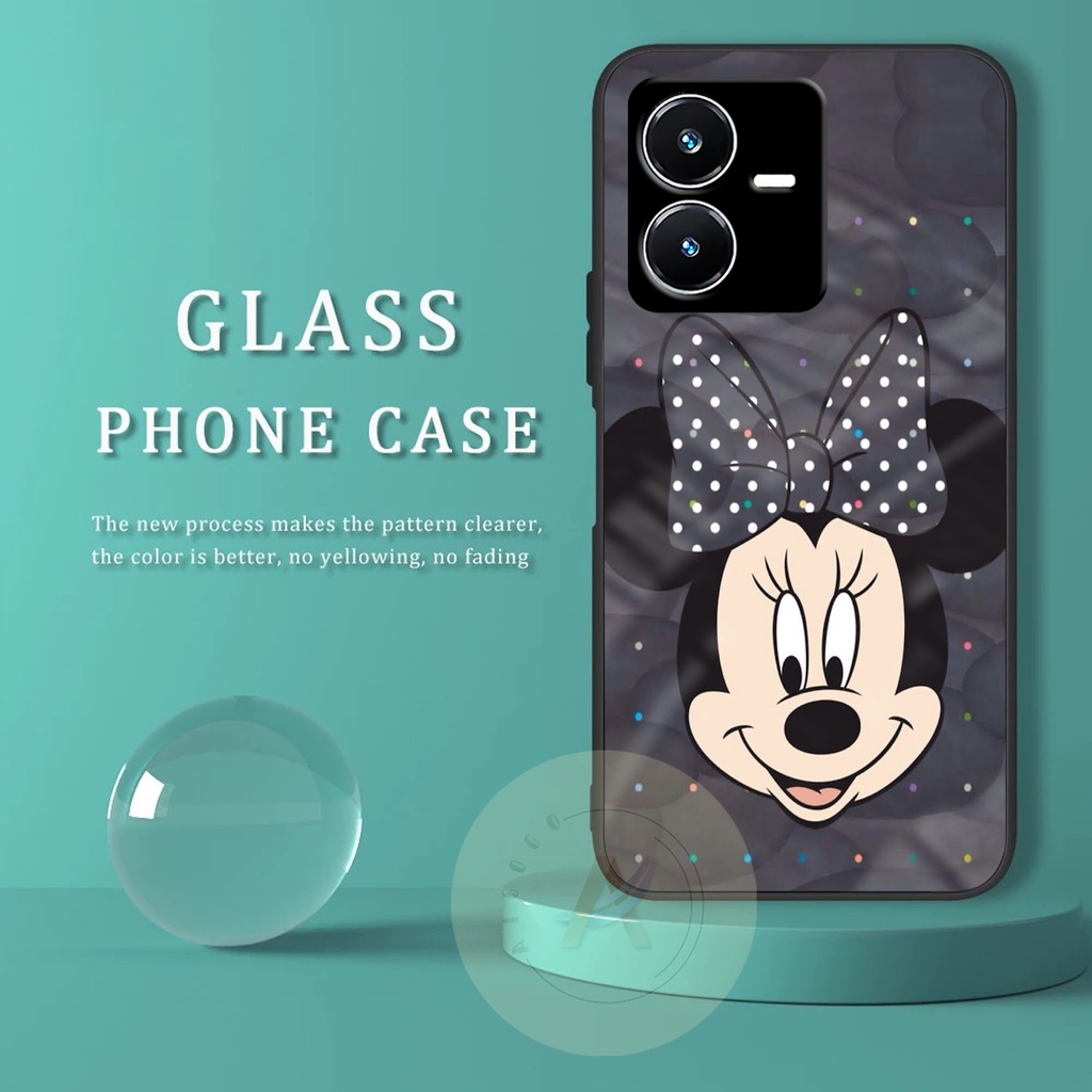 Softcase Glass VIVO Y22 2022 - GK14 - Case HP VIVO Y22 2022 - Case VIVO Y22 2022 - Kesing HP VIVO Y2