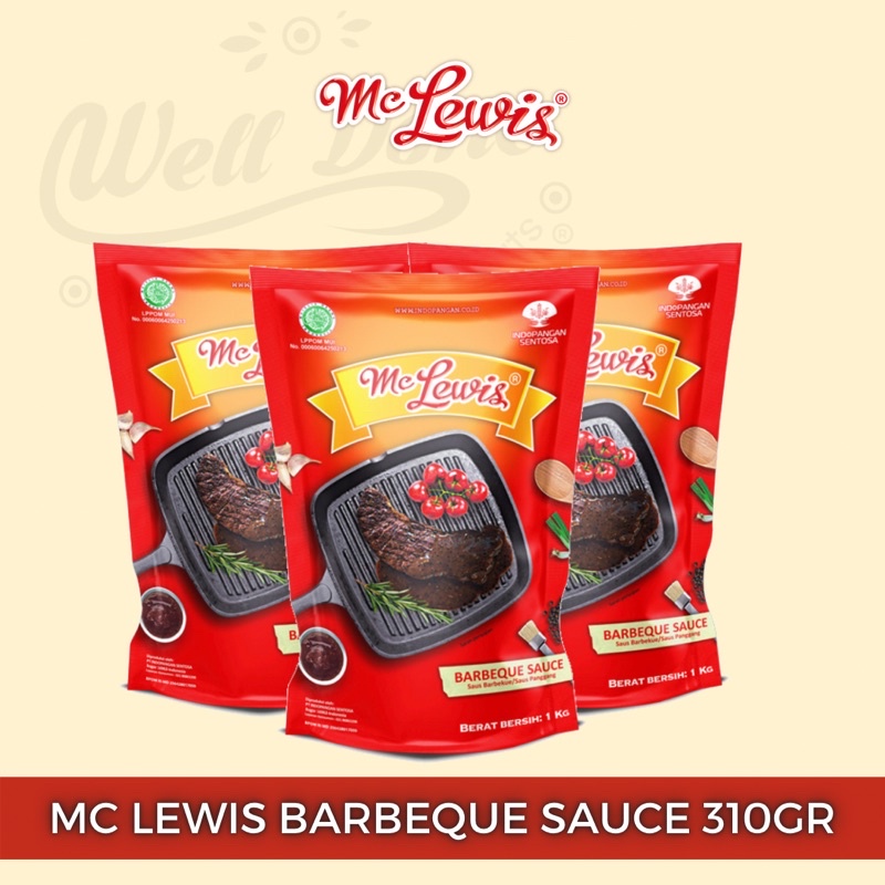 

Mc Lewis BBQ Sauce 310gr