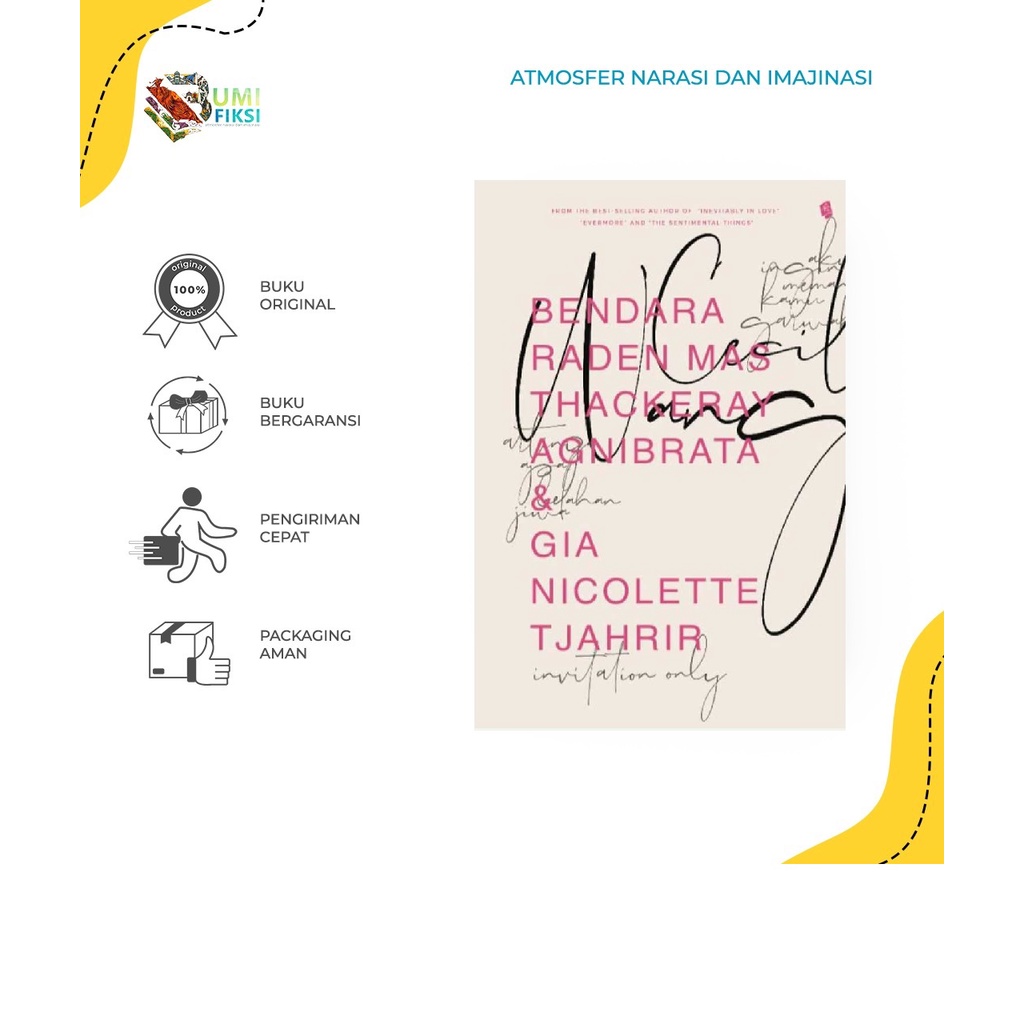 [SALE] Novel - Invitation Only Special Edition - Cecillia Wang