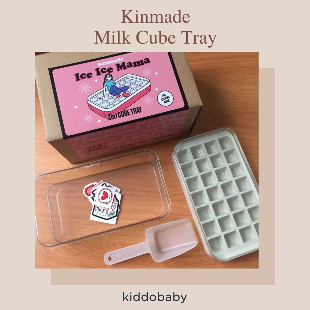 Kinmade Milk Cube Tray | Tempat Simpan Asip