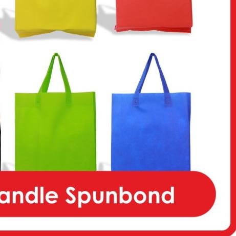 

GOODIE BAG SPUNBOND HANDLE LUSINAN 30x40 / Kantong Belanja Murah
