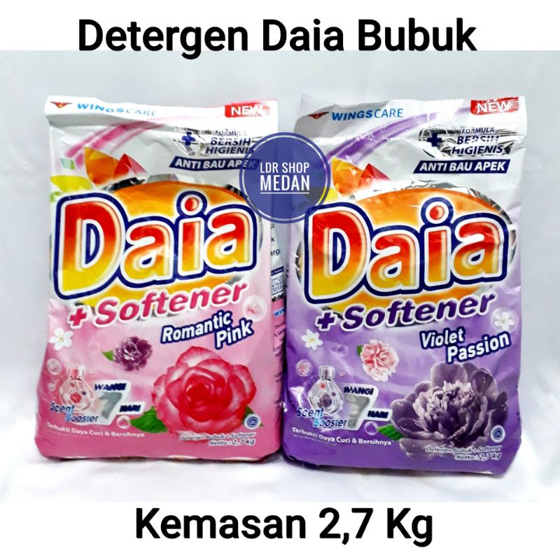 Detergent Bubuk DAIA 2.7 kg
