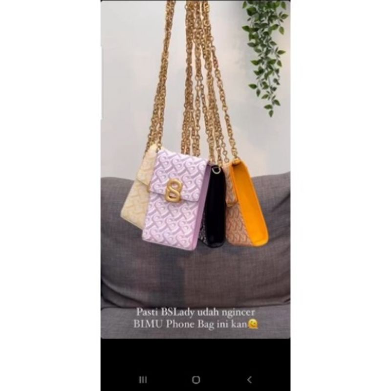 BIMU PHONE BAG BUTTONSCARVES