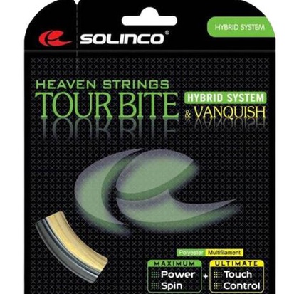 Senar Raket Tenis Solinco Tour Bite X Vanquish Hybrid System