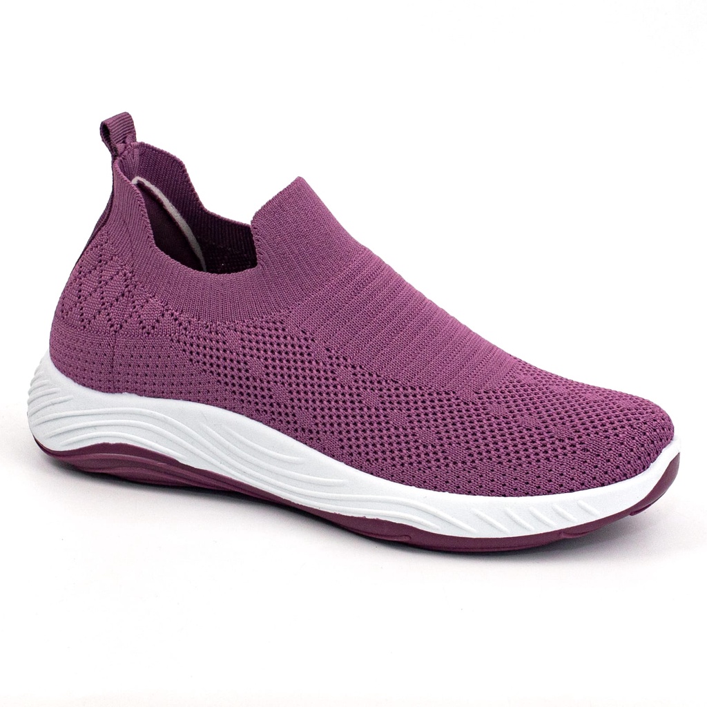 Slip On Sepatu Wanita Sports Shoes Olahraga Cewek Shoes Bahan Canvas Terkini A3070