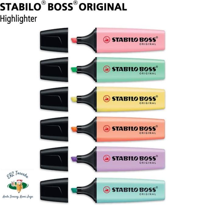 

STABILO Set 6 - BOSS Pastel Edition / Highlighter Original 6 pcs