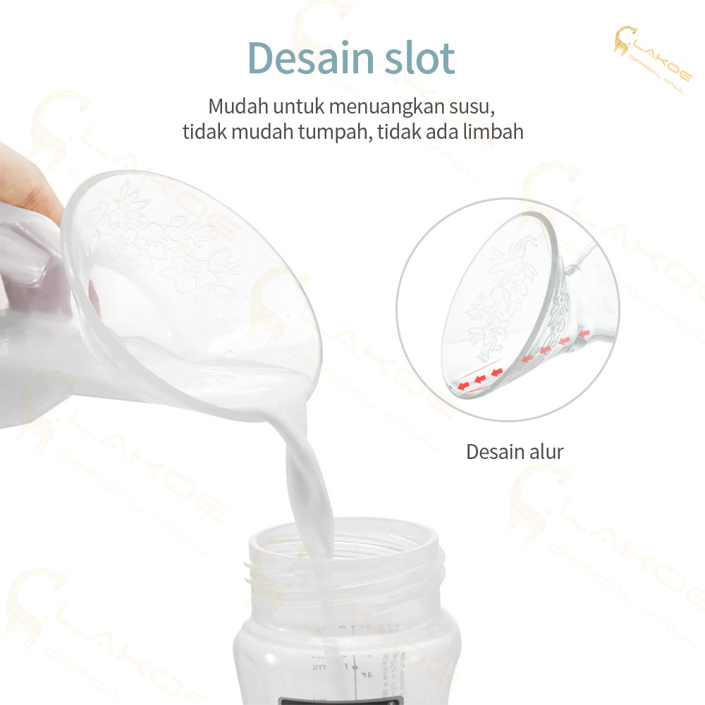 HK Pompa Asi Manual Bahan Silikon / Breast pump