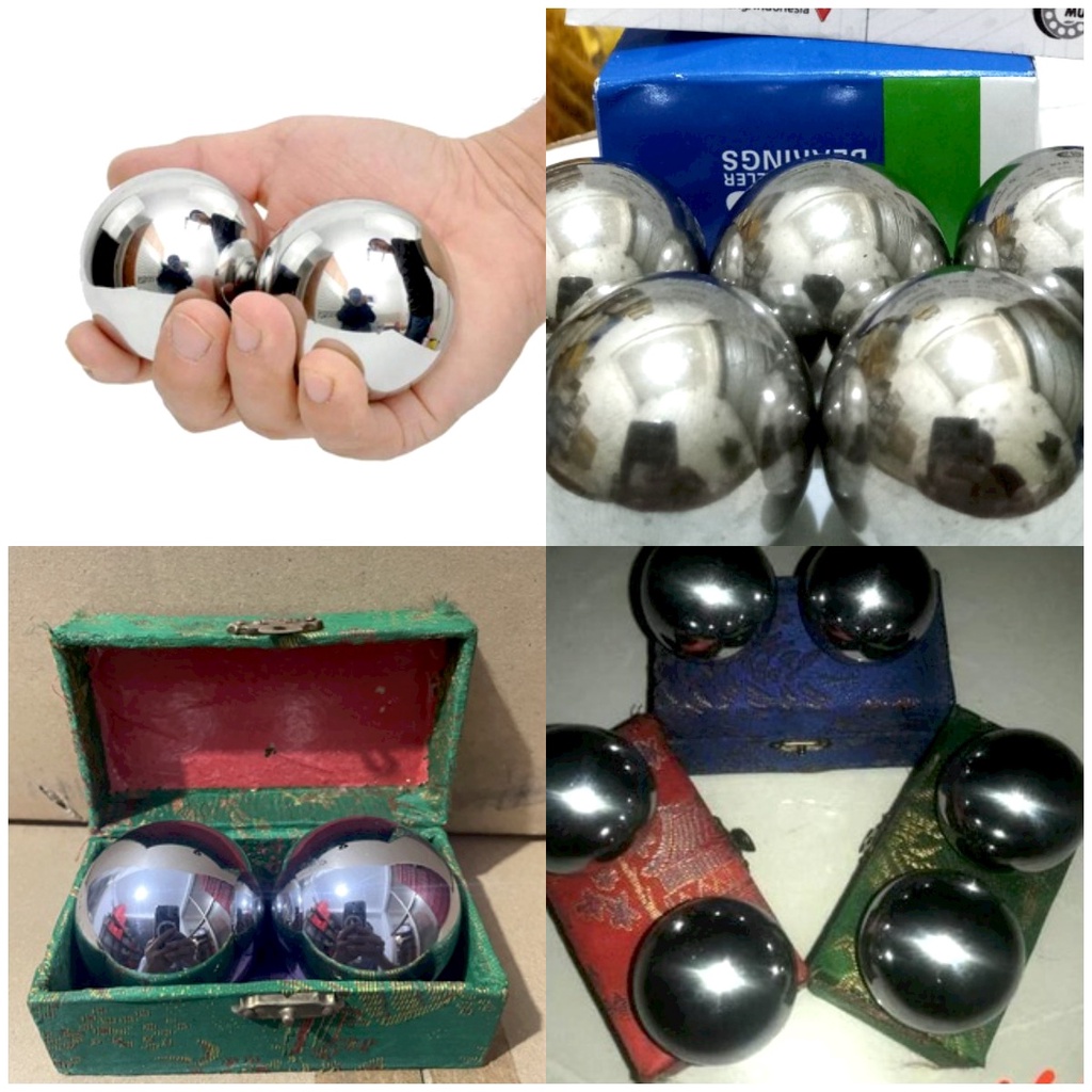 Bola Terapi Anti Stroke Bola Besi Tangan Terbaru
