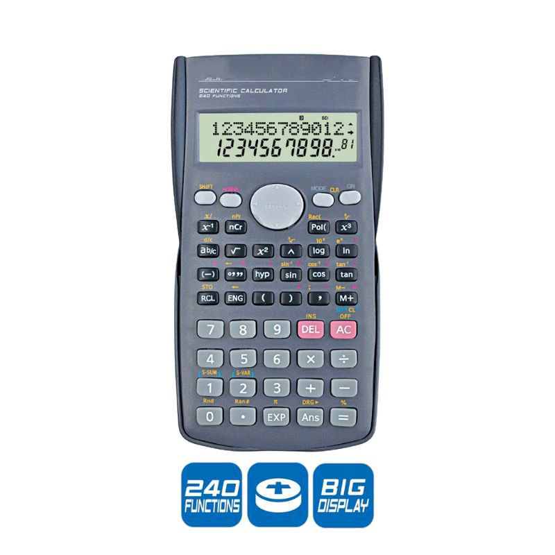 Kalkulator matematika scientific math calculator joyko