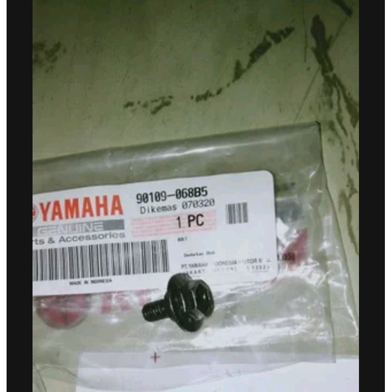 BOLT BAUT XMAX EROX NEW DLL ORIGINAL YAMAHA 90109-068B5