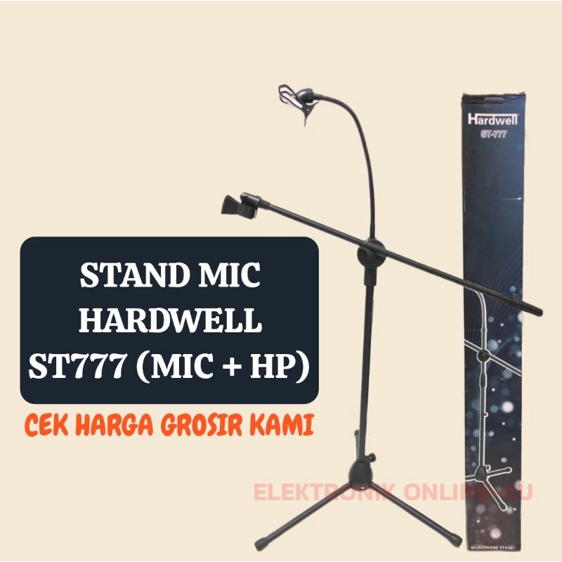 STAND MIC HARDWELL ST777 (MIC + HP)