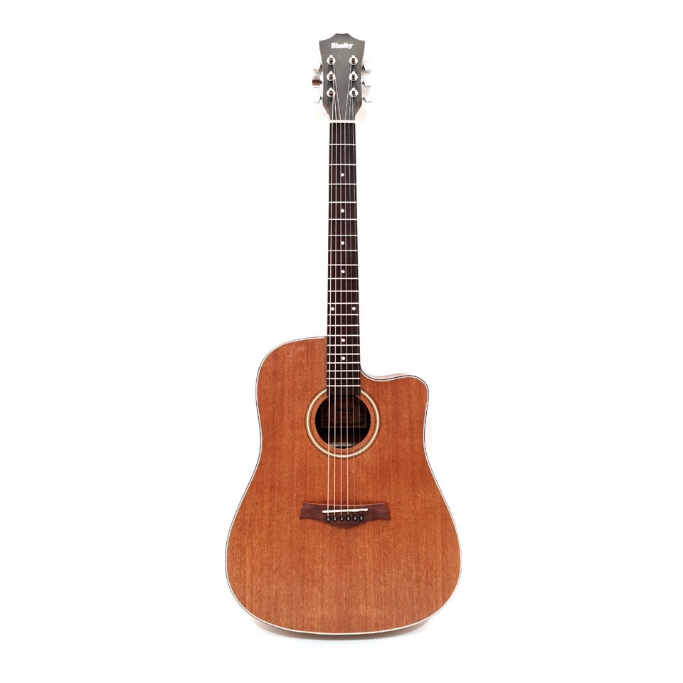 Gitar Akustik Merk Shelby Original Tipe GWC-240 NS NA Senar String Trusrod Murah Jakarta