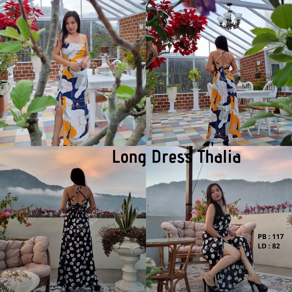 Long dress Thalia | Dress pantai maxi rayon bali | Summer dress | BodyCon Part 2