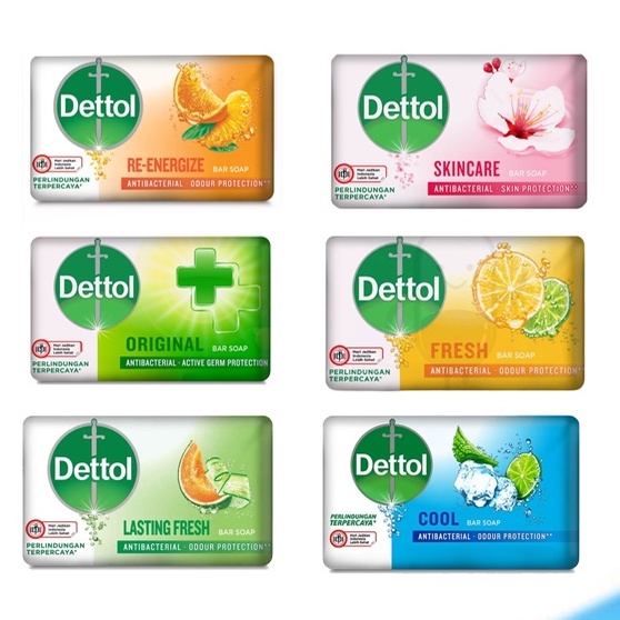 DETTOL SABUN MANDI BATANG 60 GR