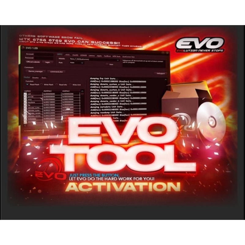 AKTIVASI EVO TOOL 12 BULAN