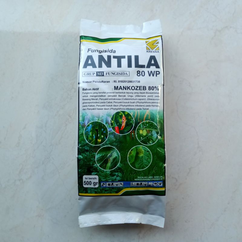 FUNGISIDA - ANTILA 80 WP - 500 Gr - KRESNA mancozeb manteb victory dithane