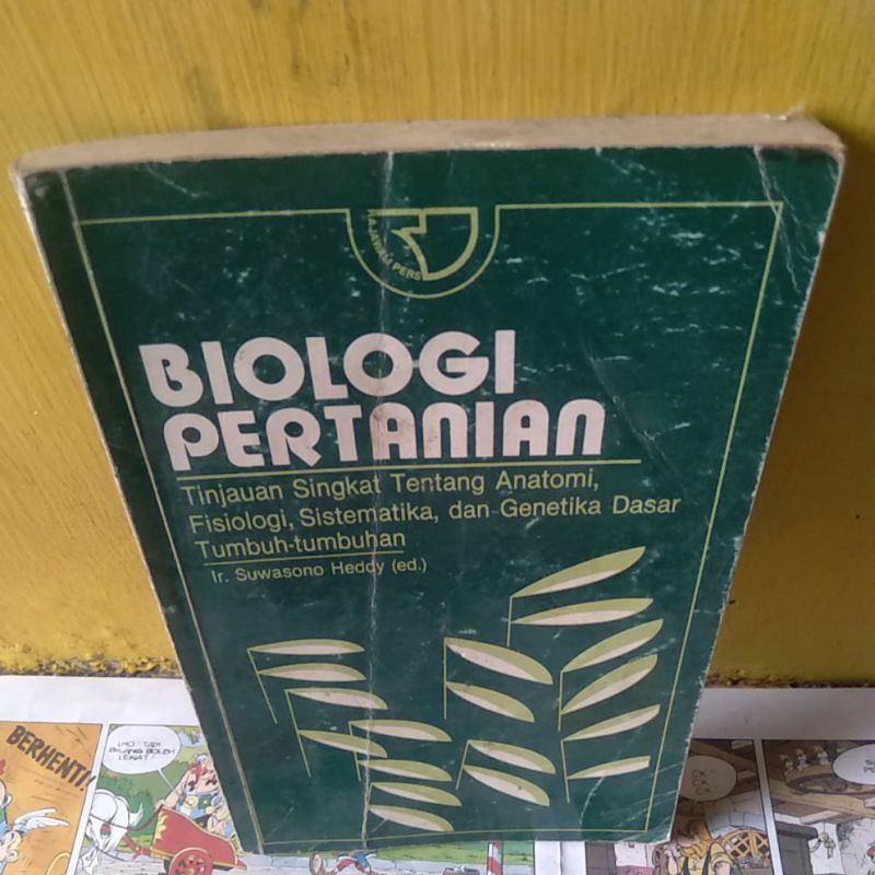 biologi pertanian buku bekas yang ori