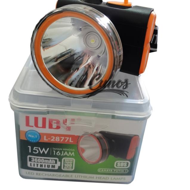Senter Kepala 15 Watt Luby L-2877L