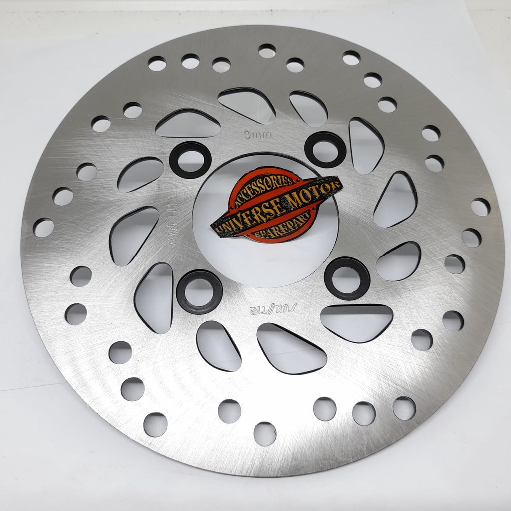 PIRINGAN CAKRAM SUPRA X 125 BELAKANG BLADE NEW SUPRA 125 HELM IN INJEKSI DISC BRAKE RR