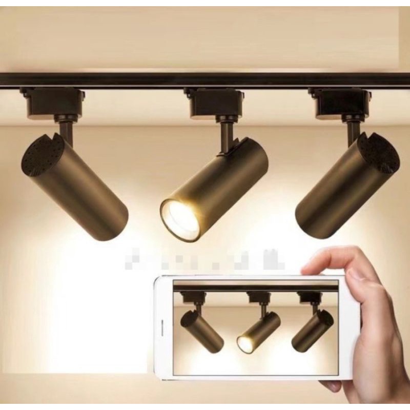 LAMPU RELL TRACK LED SOROT LAMPU SPOT TRACK LIGHT REL SPOT LIGHT 15W