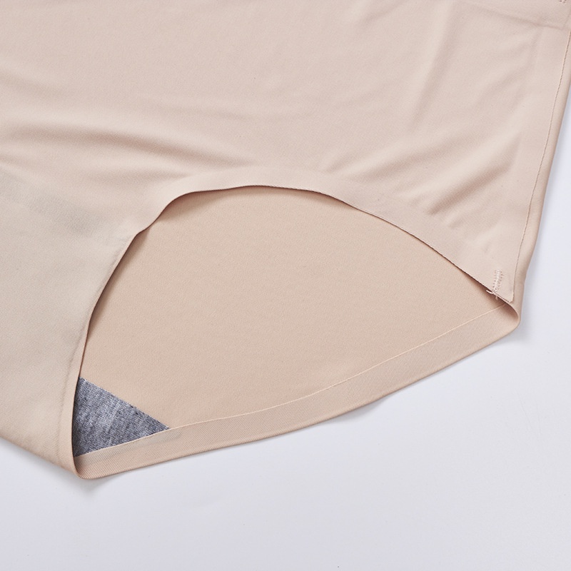 Gobra ♕ PW005 Celana Dalam Wanita Seamless Sutra ori Brief Breathable Mid Waist CD Ice Silk Sutra Lembut Wanita Bahan Nyaman Anti Nyeplak Tanpa Jahitan Import