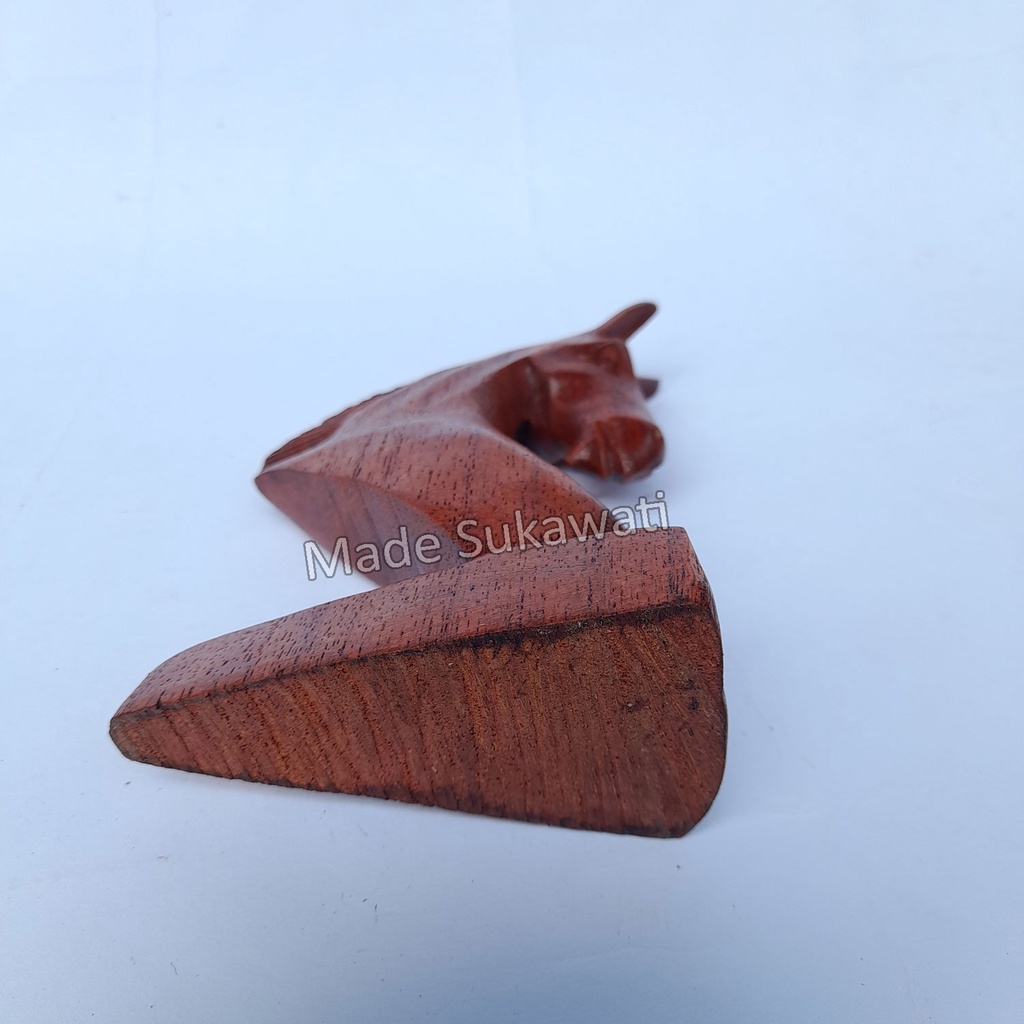 Patung kayu kepala Kuda kerajinan tangan hiasan dekorasi handmade bali