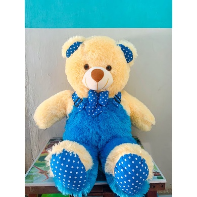 Boneka beruang rompi premium teddy bear rompi jojon