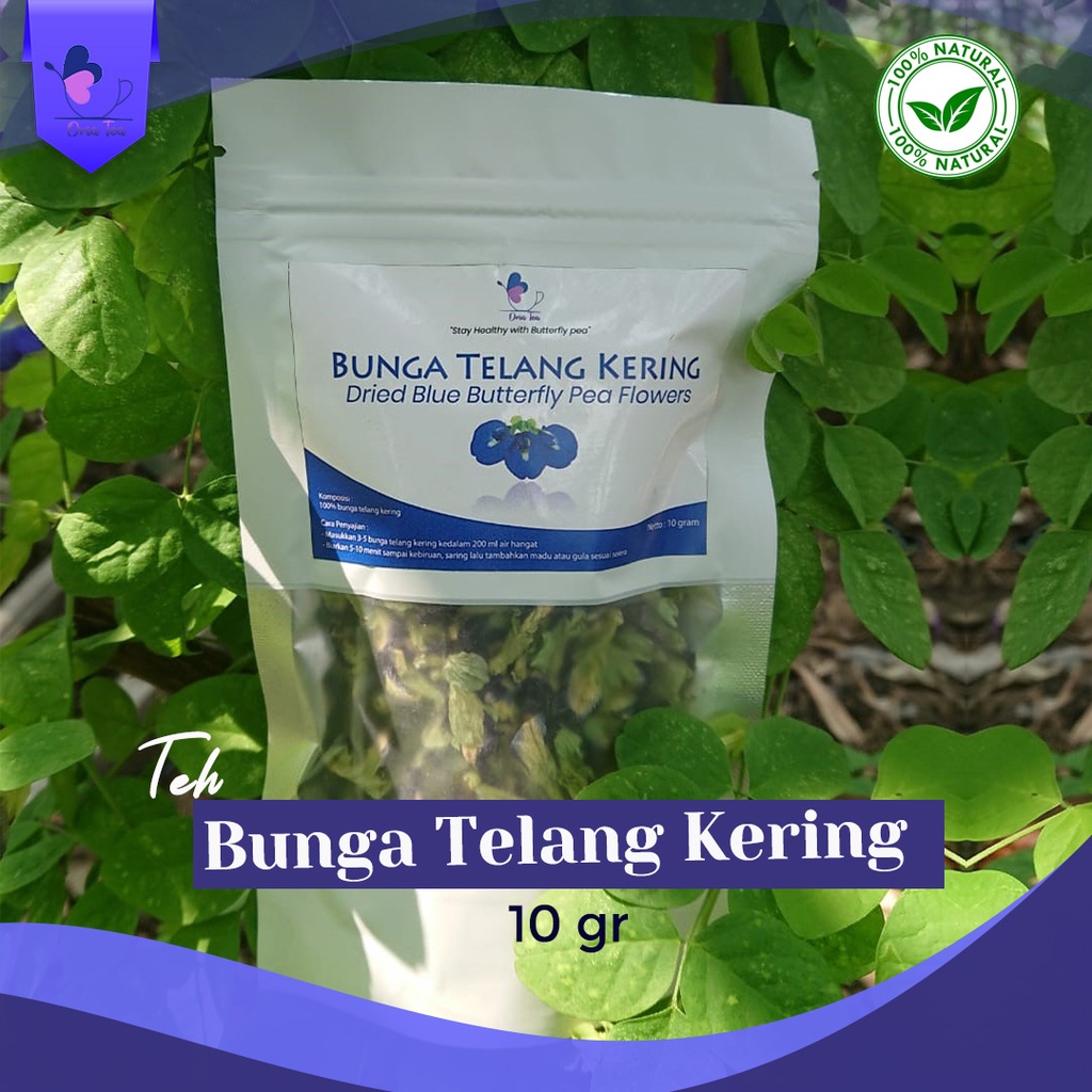 

Teh Bunga Telang Celup Original Premium/TEH PRAKTIS CELUP BUNGA TELANG