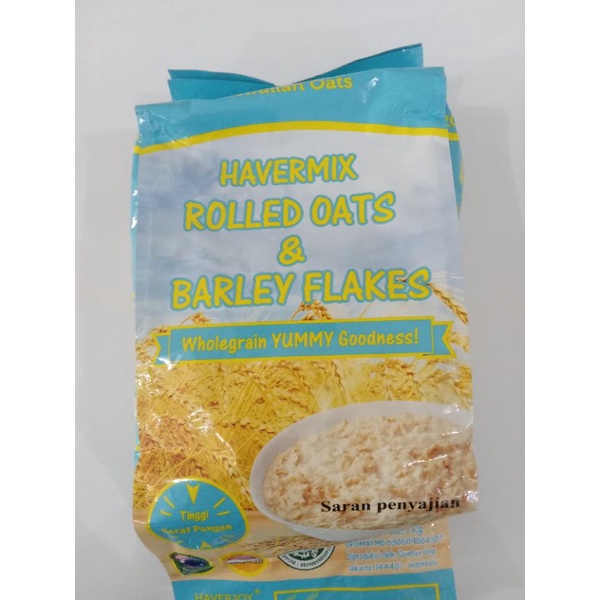 Jual Haverjoy roll oat & barley 1kg Shopee Indonesia
