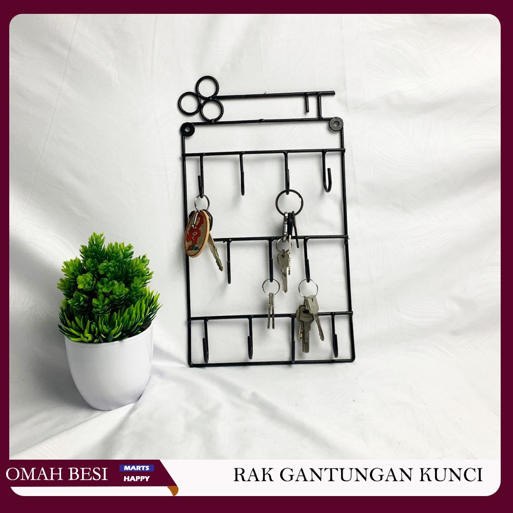 (OMAH BESI) RAK GANTUNGAN KUNCI/CANTOLAN KUNCI