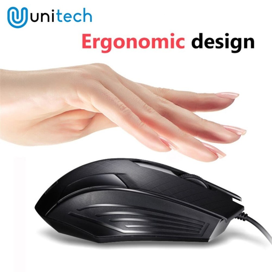 Mouse G4 Unitech Wired Kabel USB 1000DPI