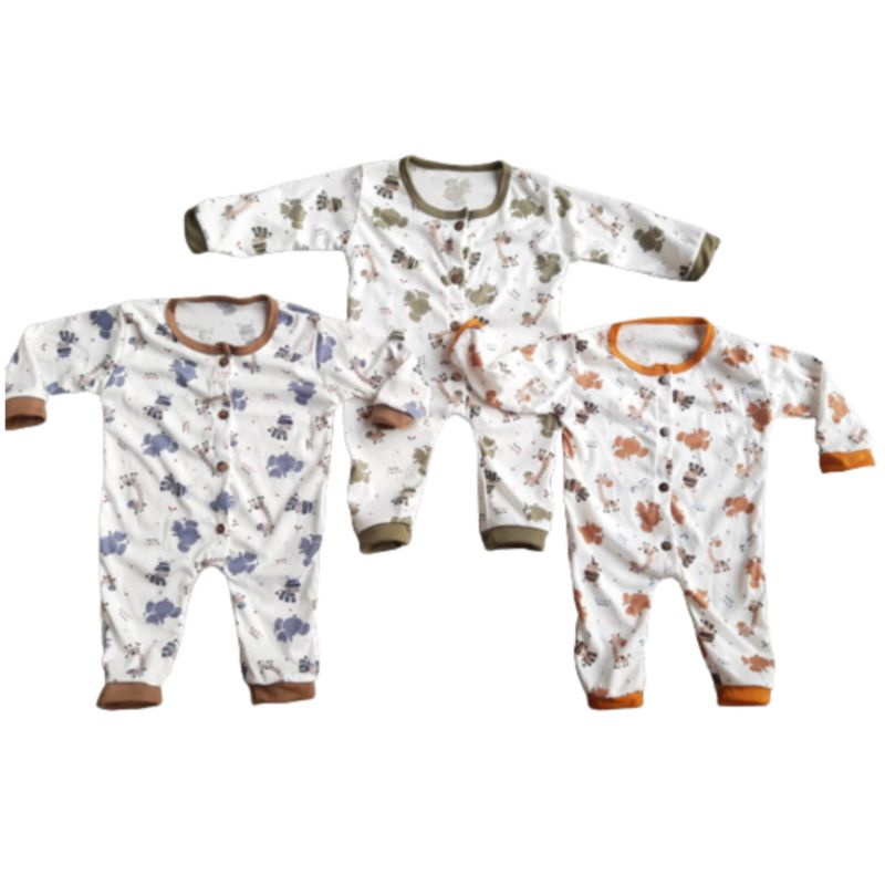 Jumper / Jumpsit bayi / Baju kodok newborn SNI 1 pcs dan 3 pcs promo 8.8