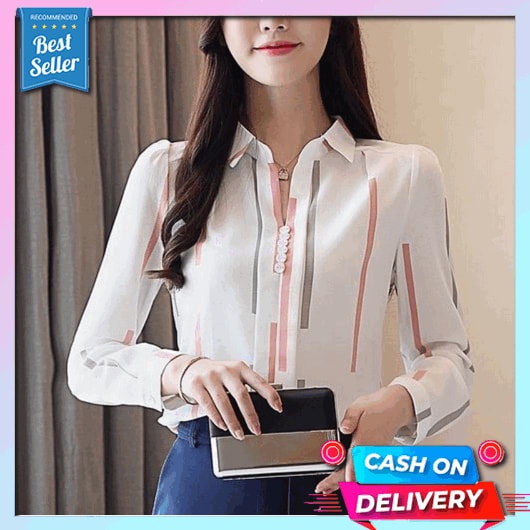 Zanzea Bekasi Atasan Wanita Casual Tunik Blus Wanita Jumbo S 5Xl Terbaru Cod Rosi Top Atasan Blouse 