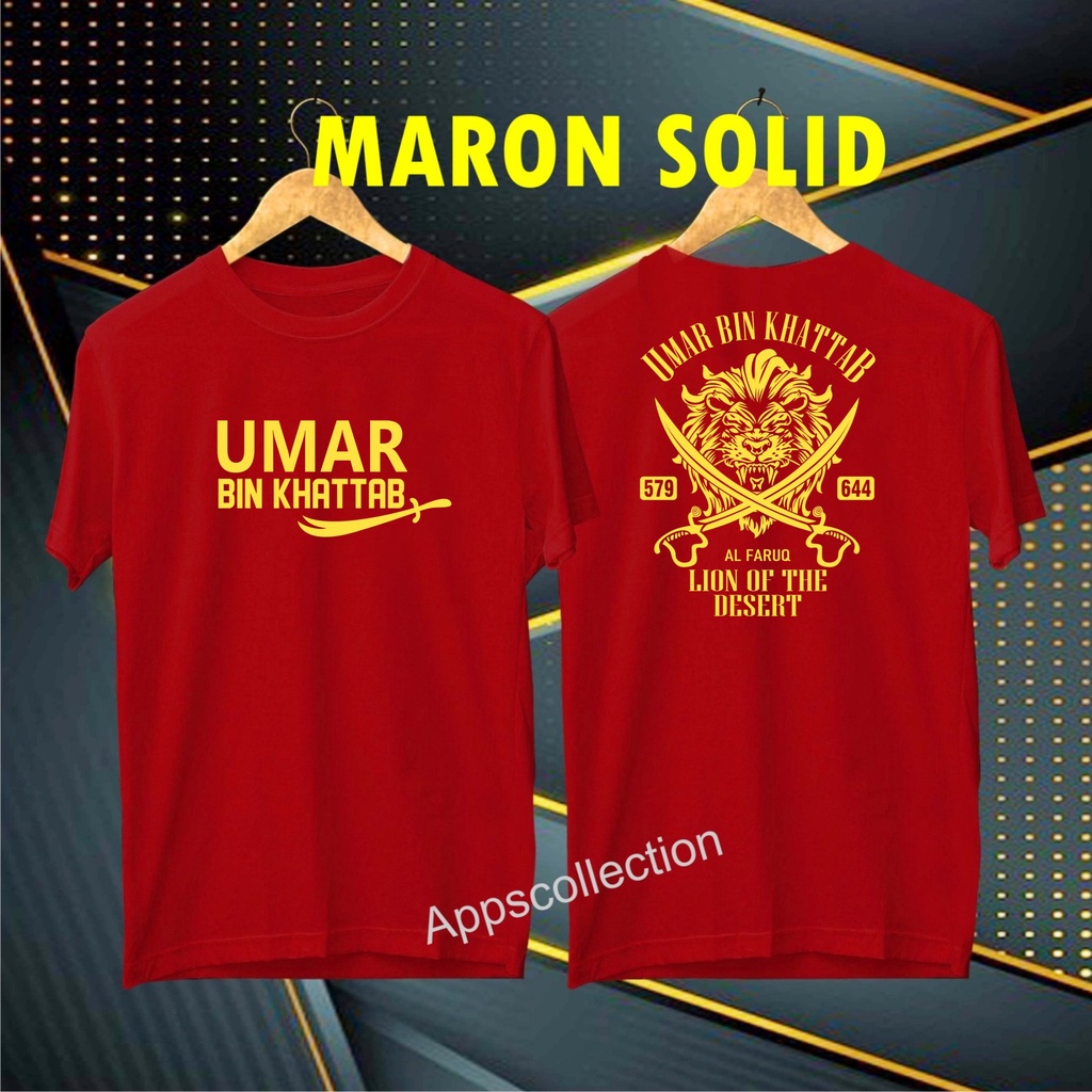 Terviral Kaos DB Umar Bin Khattab/Kaos Dakwah Islam/Kaos HITS Islam Pesantren KAOS BANDUNG/KAOS MURAH Dakwah Islam/KAOS DISTRO murah Kaos Umar Bin Khatab Kaos Santri umur bin khatab kaos murah termurah kaos pesantren