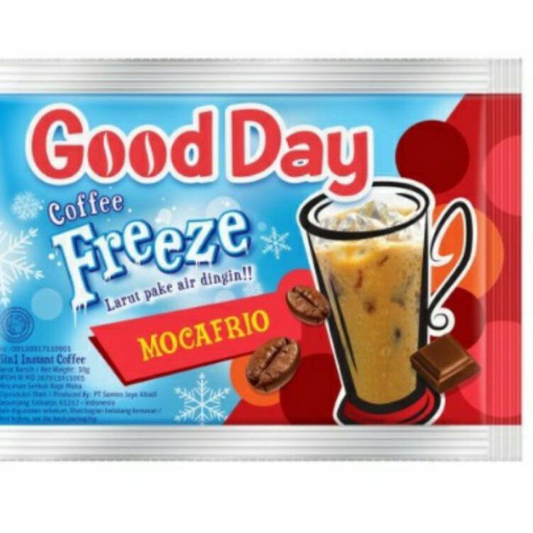 

SERBA MURAH ♥️Krieger♥️ Good Day Freeze Mocafrio sachet 30gr All variant € 881