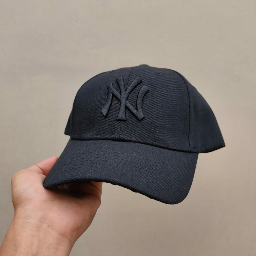 Parisdivarious Topi Baseball (Bordir) Ny Bahan Rafel Wanita Pria