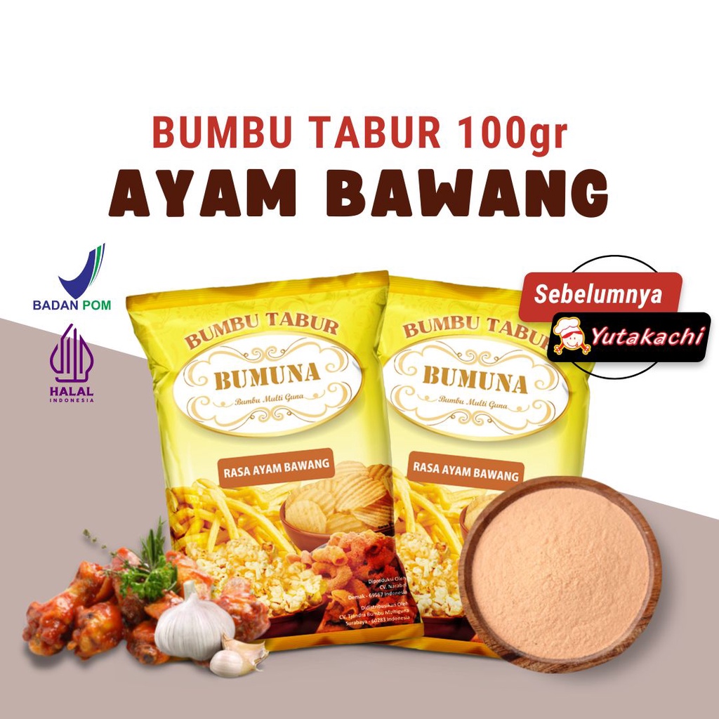 PAKET CEMILAN 2 / Popcorn (2) Balado (1) Ayam Bawang (1) BUMUNA Yutakachi