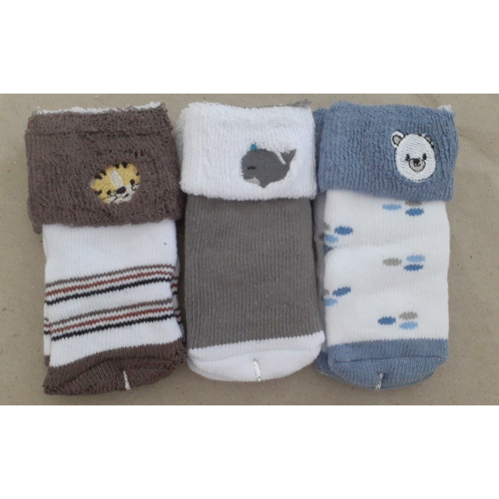 George Baby  Kaos Kaki Motif 3pcs