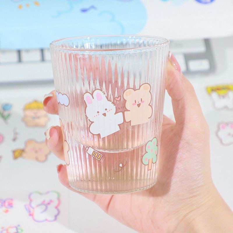 Stiker Motif Kartun Korea Lucu Anti Air Dekorasi Handbook Scrapbook DIY Stiker viral-1